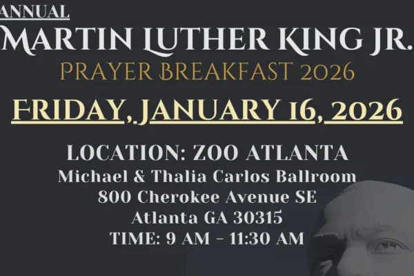 Annual Dr. Martin Luther King Jr. Prayer Breakfast