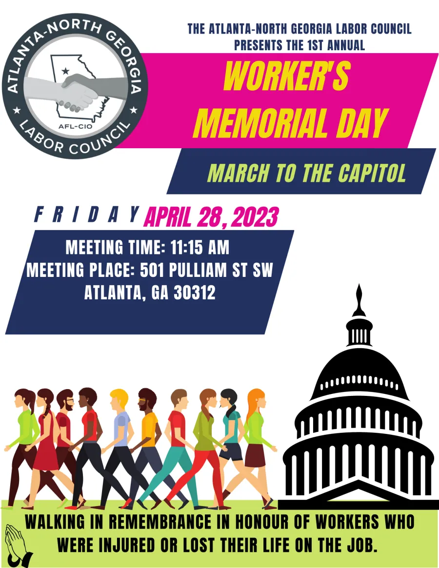 Workers Memorial Day Flyer