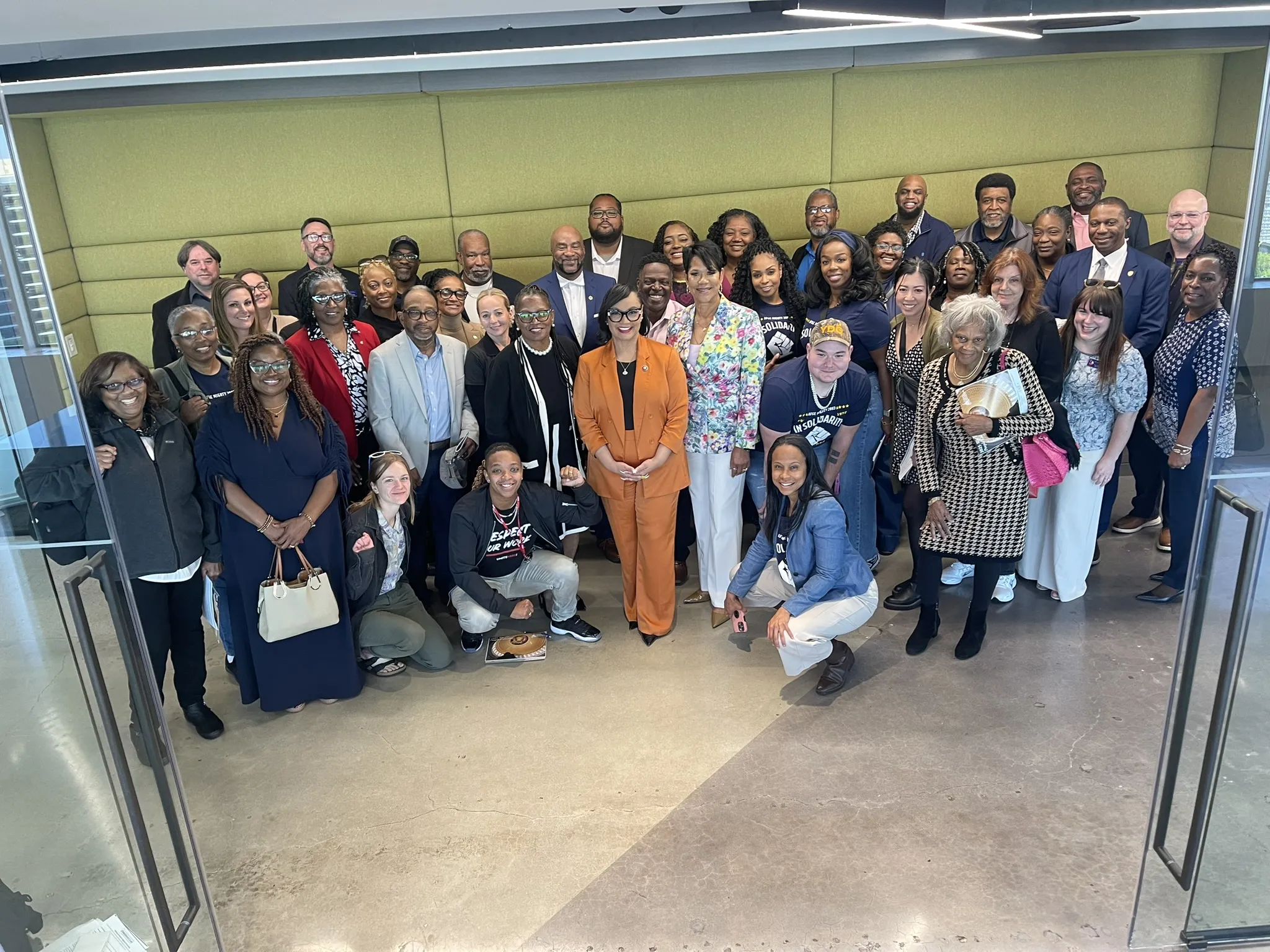 A portion of Atlanta's best getting the job done!